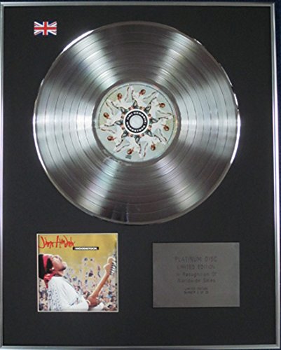 Century Music Awards JIMI HENDRIX – Limited Edition CD Platinum Disc – Live at Woodstock von Century Music Awards