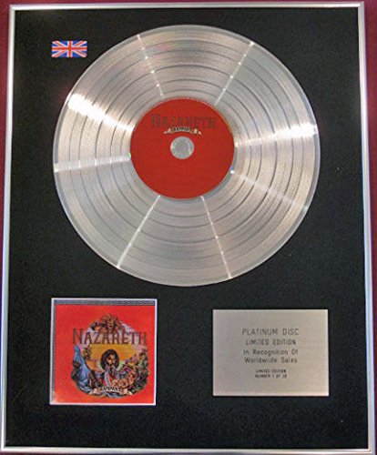 Century Music Awards Nazareth – CD Platin-Disc – RAMPANT von Century Music Awards