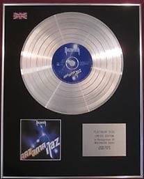 Century Music Awards Nazareth – CD Platin-Disc – RAZAMANAZ von Century Music Awards