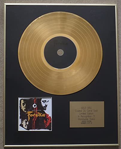 Die Fantastischen Vier- Limited Edition CD 24 Karat Gold Coated LP Disc - Fornika von Century Music Awards -