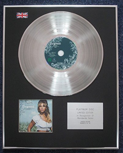Beyonce CD Platinum LP Disc Limited Edition B Day Beyonce CD Platinum LP Disc Limited Edition B Day von Artra