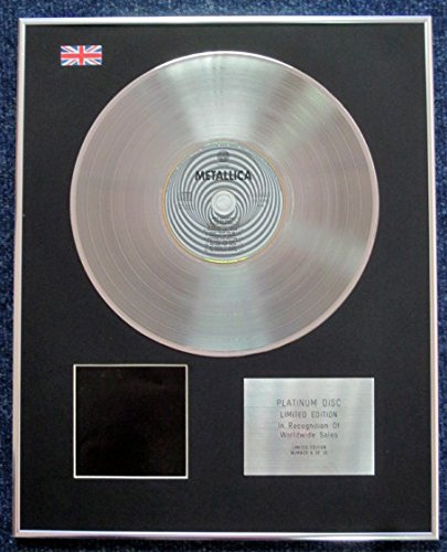 Century Presentations Metallica – Limited Edition CD Platinum LP Disc – The Black Album Century Presentations Metallica – Limited Edition CD Platinum LP Disc – The Black Album von Artra