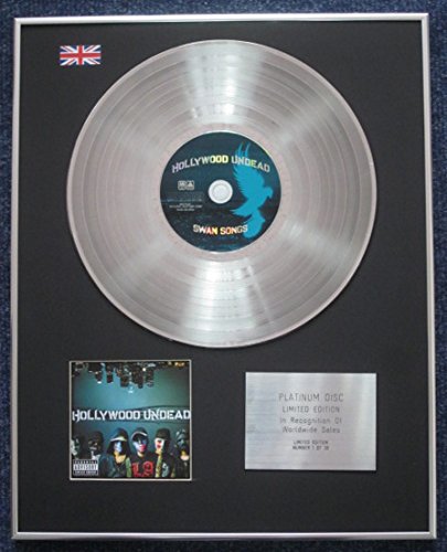 Hollywood Undead – Limited Edition CD Platin LP Disc – Swan Songs Hollywood Undead – Limited Edition CD Platin LP Disc – Swan Songs von Artra