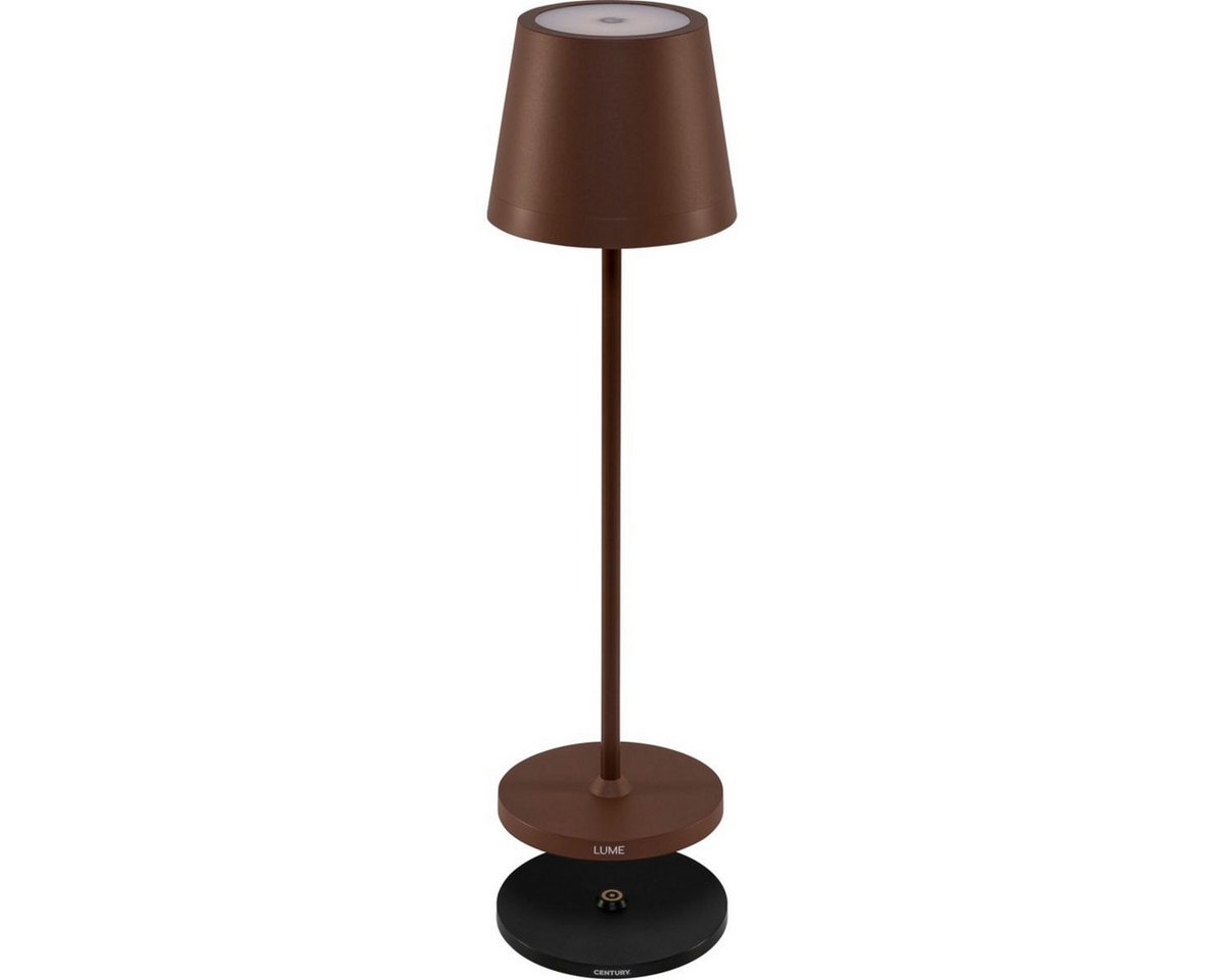 Century Dekolicht LED Tischlampe LUME Plus corten 2,2W 2700K Dimm. Century Dekolicht LED Tischlampe LUME Plus corten 2,2W 2700K Dimm. von Century