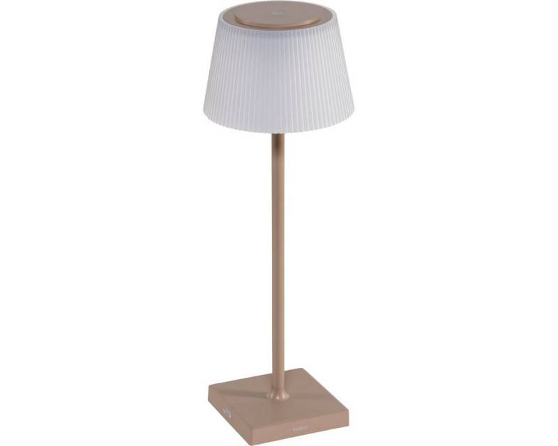 Century Dekolicht LED Tischlampe MARGO tortora 4W 3000K Dimm. IP54 von Century