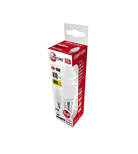 Century insm1 041430 Räucherkerze, Satin, 4 W, E14, 470 Lumen, 3000 °K, 360 Grad Century insm1 041430 Räucherkerze, Satin, 4 W, E14, 470 Lumen, 3000 °K, 360 Grad von Century