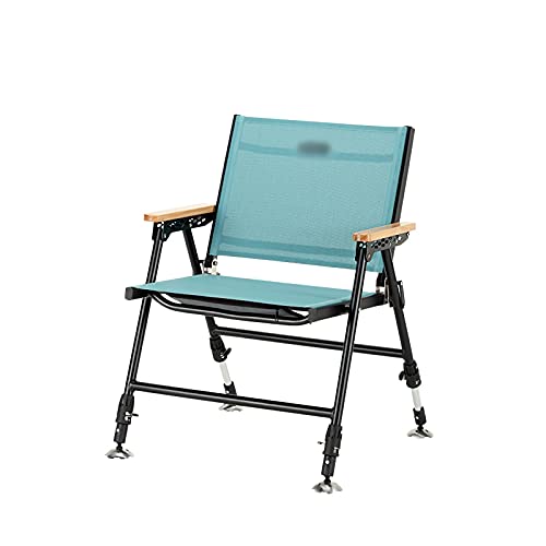 Cenz-888 Angelstühle für Erwachsene Camping-Stuhl Multifunktions-tragbarer Folding-Angelstuhl mit 4 anhebbaren Beinen for Picknick-Strandunterstützung 330 lbs Campingstühle von Cenz-888