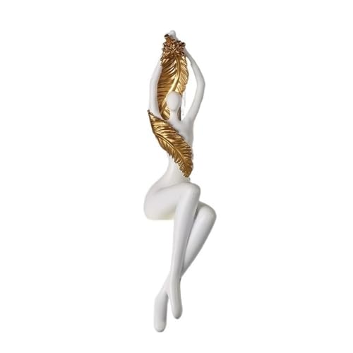 Cenz-888 Desktop-Ornamente Moderne Kunst sitzende abstrakte Figur Ornamente kreative Wohnzimmer TV-Schrank Dekorationen von Cenz-888