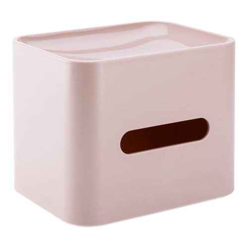 Cenz-888 Taschentuchbox-Abdeckung Taschentuchbox mit oberer Ablagefläche for Taschentuchhalter auf der Arbeitsplatte zu Hause Dekorativer Organizer(Pink) von Cenz-888
