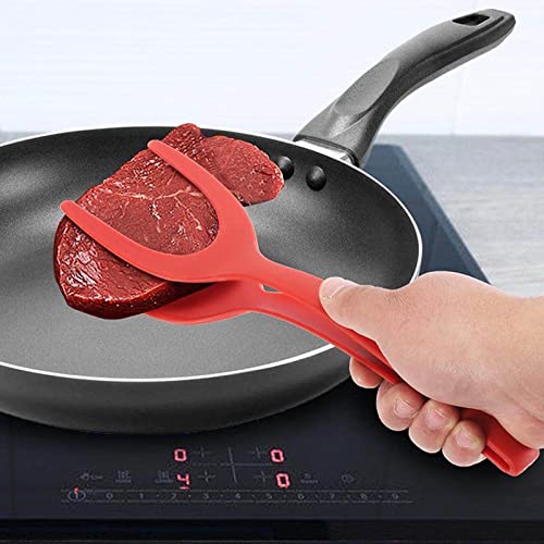 Ceolup Eierspatel Aus Silikon 2-in-1 Antihaft-wender Spatel Mischen Fischspatel Hitzebeständiger Spatel Pfannkuchenflips Wok-spatel Marmeladenglas Spatel Kieselgel Spiegeleier Pfannenwender von Ceolup