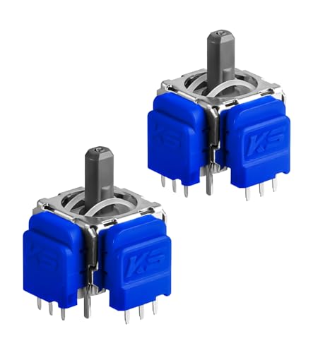 Ceozon Hall-Effekt-Joystick, 2 Stück, TMR Hall, elektromagnetischer Joystick, Anti-Drift, Ersatzreparaturzubehör, kompatibel mit PS5-Controller von Ceozon