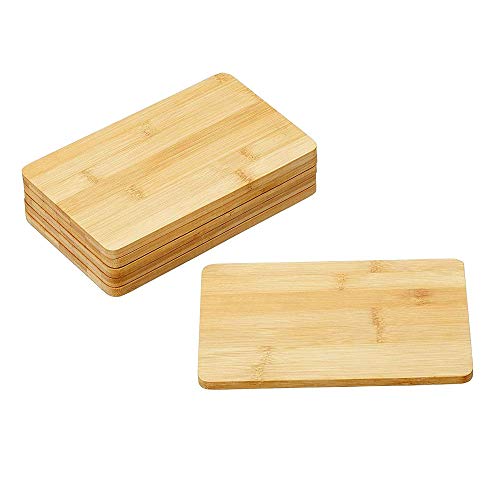 Cepewa Bambus Frühstücksbrettchen im 6er Set Brettchen Frühstücksbrett Schneidebrett Holzbrett Cepewa Bambus Frühstücksbrettchen im 6er Set Brettchen Frühstücksbrett Schneidebrett Holzbrett von Cepewa