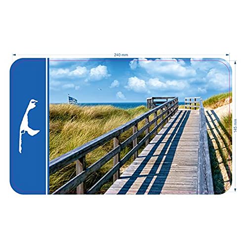 Cepewa - 80947 - Frühstücksbrettchen, Maritim, Sylt, Melamin, 23,5cm x 14,5cm Cepewa - 80947 - Frühstücksbrettchen, Maritim, Sylt, Melamin, 23,5cm x 14,5cm von Cepewa