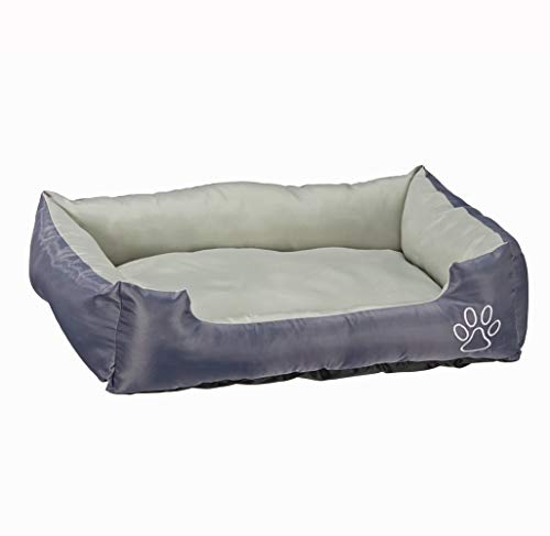 Cepewa Hundebett Hundekissen Hundekorb Hundesofa Hundedecke Katzenbett Bett 3 Größen (65 x 50) von Cepewa