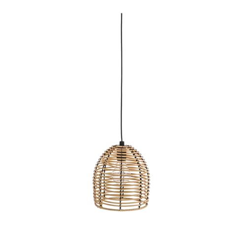 Cepewa LED Outdoor Lampe Hängelampe Rattan Deckenlampe Pendelleuchte von Cepewa