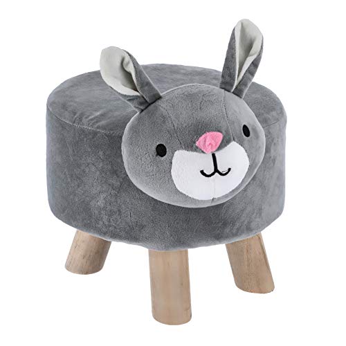 Kinderhocker Sitzhocker Tier Hocker Kinderstuhl Tierhocker Stuhl Hase 35 kg - 28 x 30 x 50 cm von Cepewa