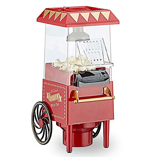 Retro Popcorn Maschine mit Heissluft fettreduziertes Popcorn Ölfrei Fettfrei Popcorn Automat von Cepewa