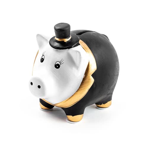 Spardose Bräutigam, Sparschwein, Hochzeit, Geldgeschenk, H ca.11cm Spardose Bräutigam, Sparschwein, Hochzeit, Geldgeschenk, H ca.11cm von Cepewa