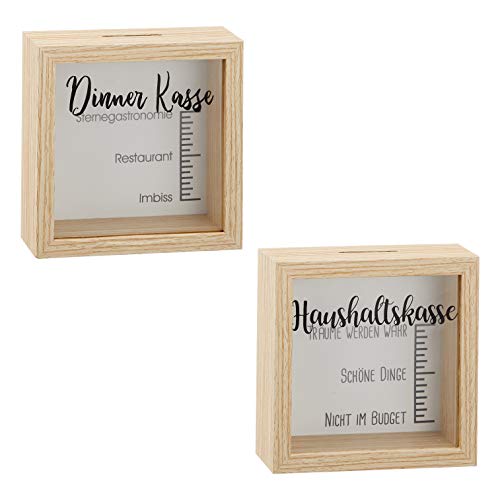 Spardose mit Skala/Spardose Geldgeschenke verpacken/Haushaltskasse oder Dinner Kasse Spardose mit Skala/Spardose Geldgeschenke verpacken/Haushaltskasse oder Dinner Kasse von Cepewa