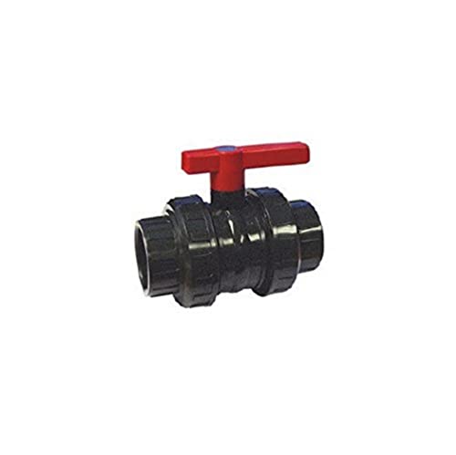Cepex AQ PVC Kugelhahn 25 mm, Schwarz, 11 x 2.5 x 2.5 cm von Cepex