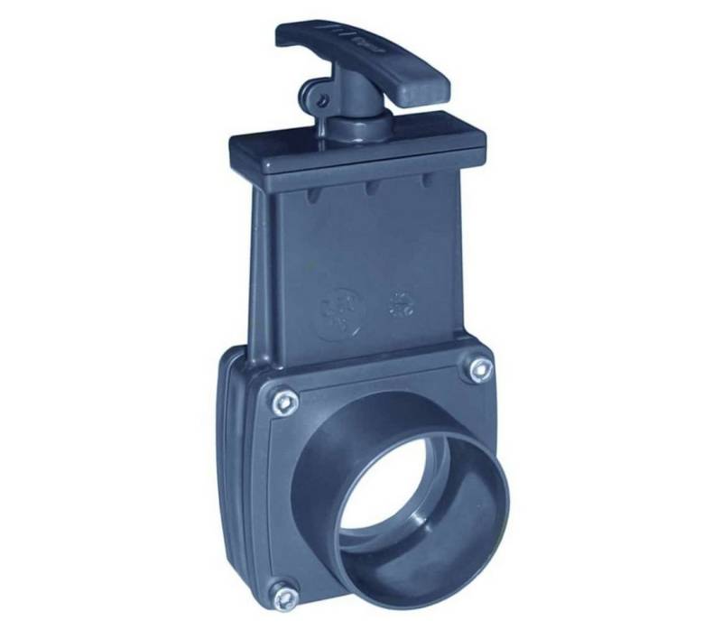 Cepex Absperrschieber Zugschieber 50mm, Teich, PVC, Klebemuffe von Cepex