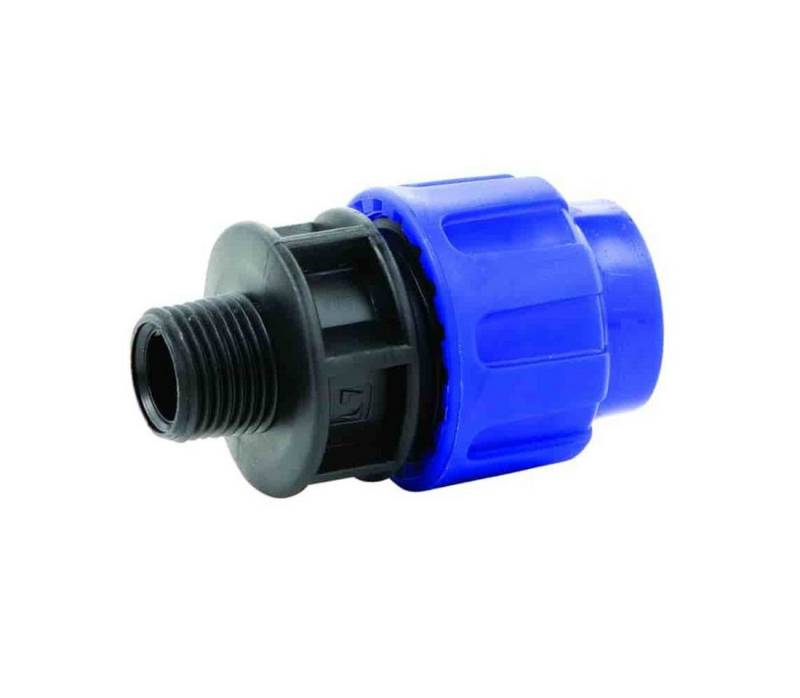 Cepex Gewindefitting PP PE Rohr Verschraubung Kupplung 20 x 1" AG Cepex Gewindefitting PP PE Rohr Verschraubung Kupplung 20 x 1" AG von Cepex