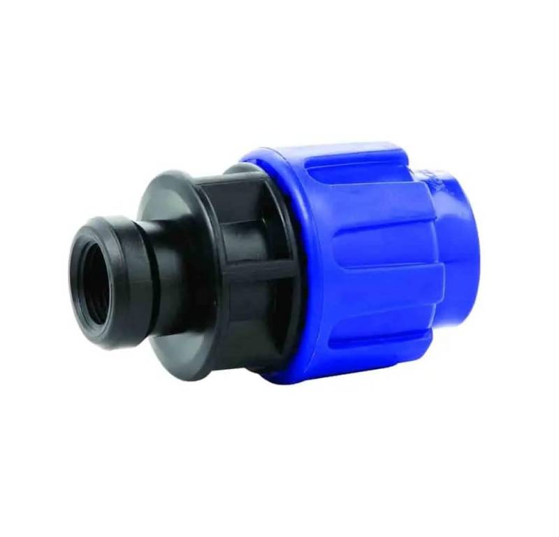 Cepex Rohrverbinder PE Rohr Verschraubung, Kupplung IG 20 x 1/2", Klemmverbinder, PP, für, Trinkwasser von Cepex