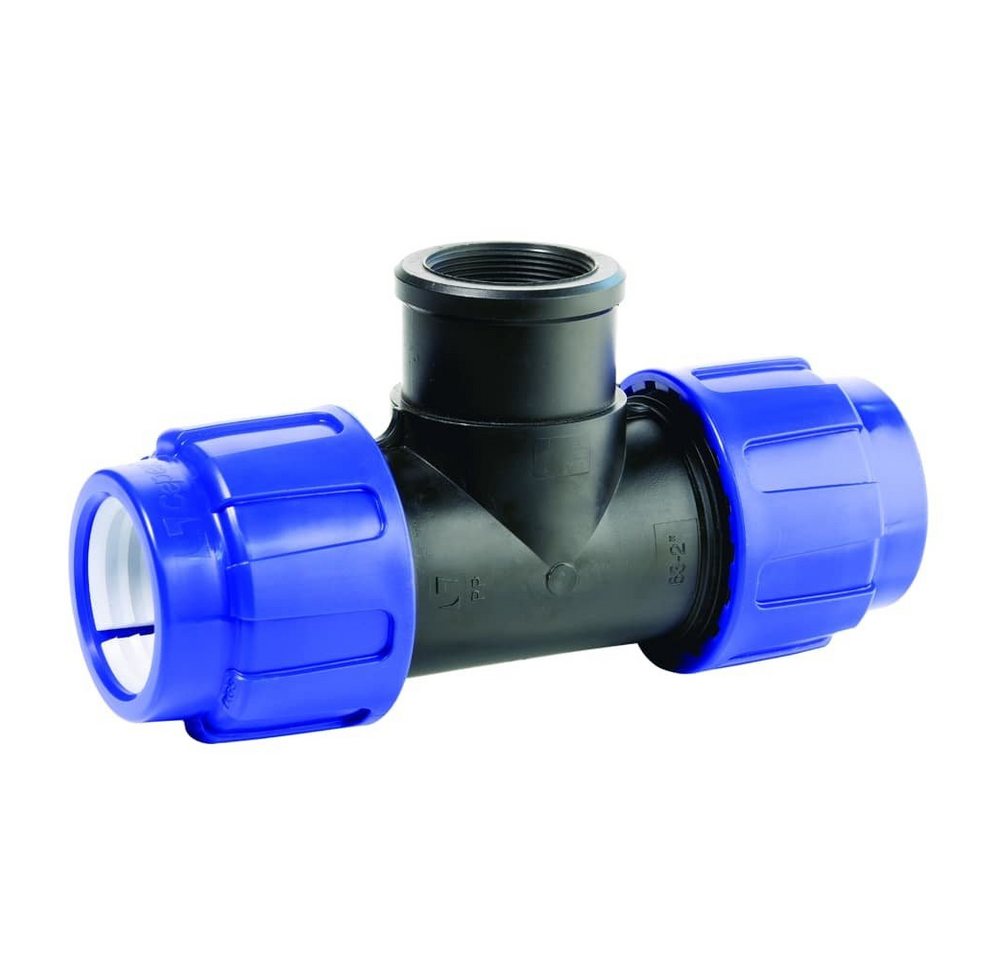 Cepex Rohrverbinder PE Rohr Verschraubung T-Stück 32mm, Klemmverbinder Cepex Rohrverbinder PE Rohr Verschraubung T-Stück 32mm, Klemmverbinder von Cepex