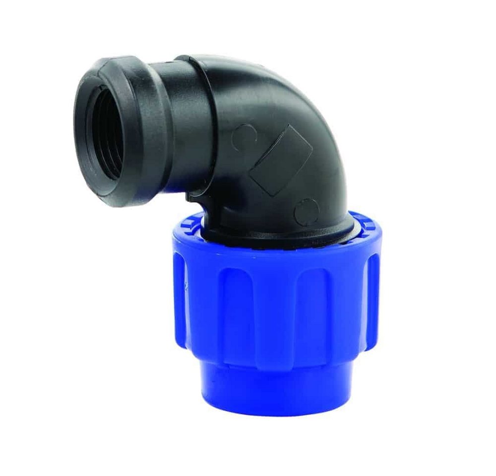 Cepex Rohrverbinder PP PE Rohr Verschraubung 90° Winkel 16 x 1/2" IG Cepex Rohrverbinder PP PE Rohr Verschraubung 90° Winkel 16 x 1/2" IG von Cepex