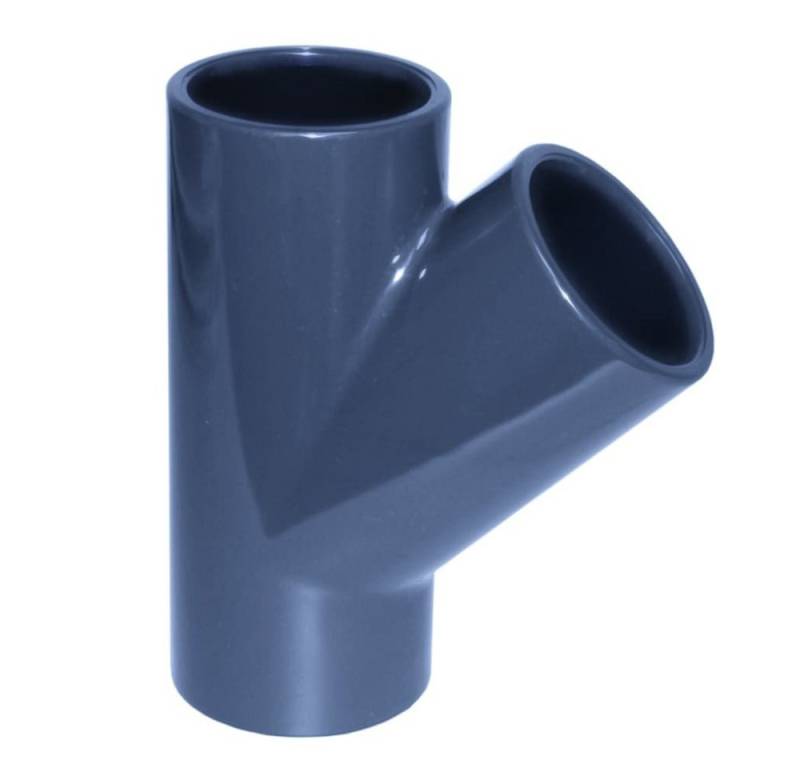 Cepex Rohrverbinder PVC Fittinge, PVC Rohrverbinder, T-Stück Muffe 32 mm PN16, 45 Grad Cepex Rohrverbinder PVC Fittinge, PVC Rohrverbinder, T-Stück Muffe 32 mm PN16, 45 Grad von Cepex