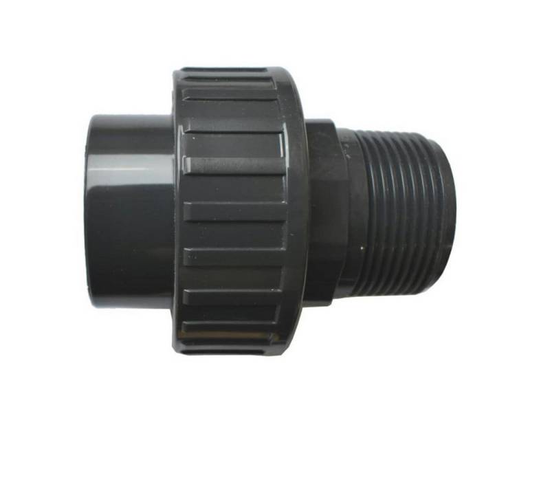 Cepex Schweißfitting PVC 3/3 Verschraubung Klebemuffe x AG 32 mm x 1" von Cepex