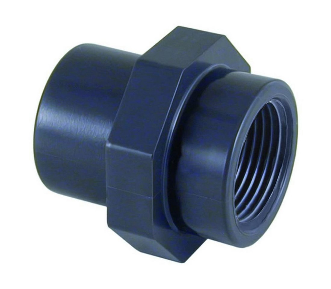 Cepex Schweißfitting PVC-U Übergang Muffe x IG 40-32mm x 1" PN10 von Cepex