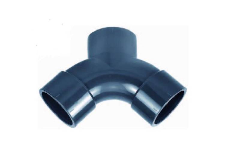 Cepex Wasserrohr Cepex PVC Y-Bogen 50 mm PVC PN10 PVC Abzweig von Cepex