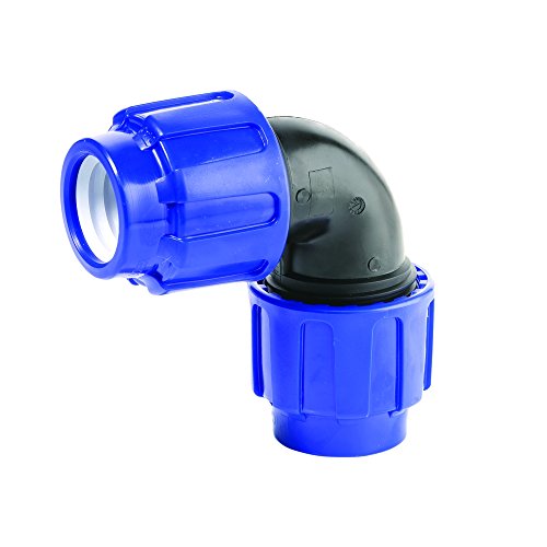 PE Rohr Verschraubung Winkel 90° 20 mm Trinkwasser von Cepex