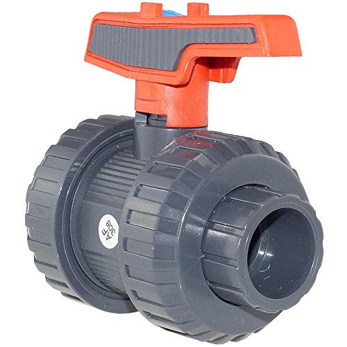 Cepex PVC Kugelhahn 2 Wege Klebmuffe 63 mm von Cepex