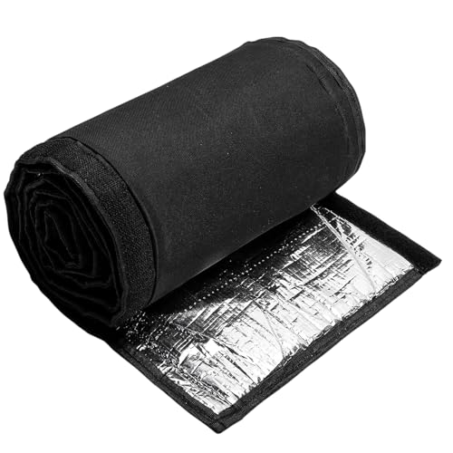 AC Copper Pipe Insulation Cover, HVAC Line Set Sleeve, 3-Layer Oxford Protection, UV and Weather Resistant, Outdoor Ductless System Use, 72x10.2 Inches, Black Color, 1 Piece AC Copper Pipe Insulation Cover, HVAC Line Set Sleeve, 3-Layer Oxford Protection, UV and Weather Resistant, Outdoor Ductless System Use, 72x10.2 Inches, Black Color, 1 Piece von Ceprznvey