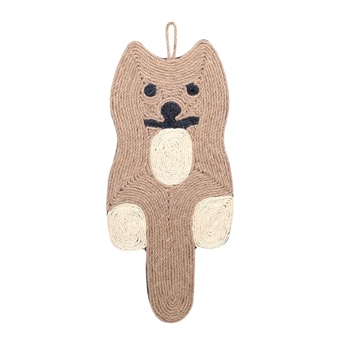 Cat Scratching Pad, Sisal Scratcher Mat, Anti-Scratch Protection, Interactive Hangable Design Kitten Toy for Indoor Floor Couch Sofa Play Apartment Dorm Home Use, 1 Piece von Ceprznvey