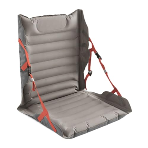 Ceprznvey Aufblasbarer Faltbarer Sitz - Aufblasbarer Sitz mit Rückenlehne,Tragbarer Bodenstuhl für Stadion Angeln Camping Sport Wandern Outdoor von Ceprznvey