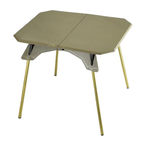 Ceprznvey Camping Table, Grill Stand, Lightweight Foldable Picnic Desk with Removable Legs Height Adjustable for Outdoor Adventures Patio Travel, 18.9x14.76x15.94 Inches, ABS, Aluminum Alloy von Ceprznvey