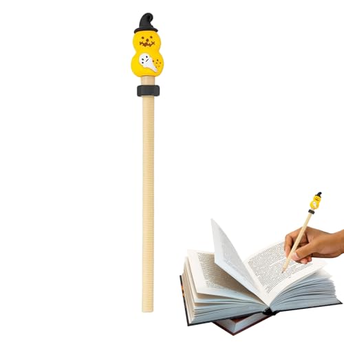 Ceprznvey Gewindestift | Halloween-Bleistift aus Holz mit Mutter | leises sensorisches Werkzeug, Lernzubehör für Sonderpädagogik, Schule, Bibliothek, Büro, Zuhause, Reisen, Pendeln, Klassenzimmer von Ceprznvey