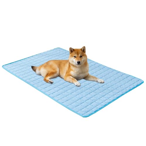 Ceprznvey Haustier Kühlmatte,Katzenkühlkissen | Atmungsaktive Waschbare Matte 68X48 cm Bei Für Welpen Reise Garten Camping Innenbereich von Ceprznvey