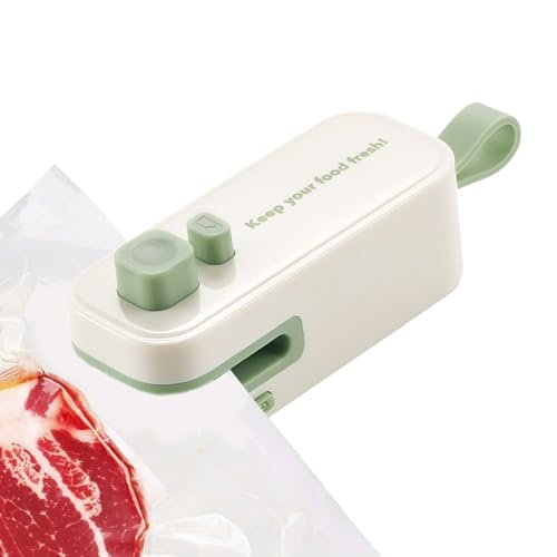 Ceprznvey Mini Beutelversiegler | Tragbarer Snackbeutel Hitzeversiegelungs | Küchenaufbewahrung Lebensmittel Konservierung Gadget für Wohnheim Reisen Camping Picknick Umzug Ceprznvey Mini Beutelversiegler | Tragbarer Snackbeutel Hitzeversiegelungs | Küchenaufbewahrung Lebensmittel Konservierung Gadget für Wohnheim Reisen Camping Picknick Umzug von Ceprznvey