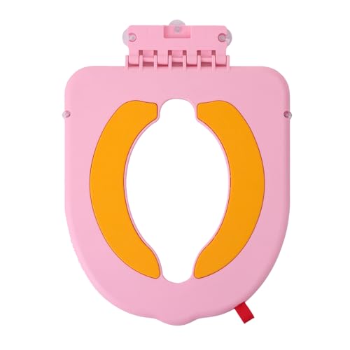 Ceprznvey Potty Training Seat, Home Toilet Trainer, 3-8 Years Old Compact and Foldable Pot Chair Attachment With Handles for Traveling Picnic Road Trip Indoor Outdoor, 35.7x27cm von Ceprznvey
