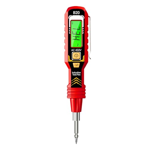 Ceprznvey Spannungsprüfer | Elektrischer Durchgangsprüfer | mit LED-Anzeige und tragbarem Leistungsschalterdetektor, multifunktional von Ceprznvey