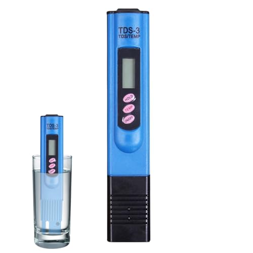 Ceprznvey Wassertester - PH Tester | Digitales Tragbares 2 In 1 Messgerät Für Trinkwasser Leitung Schwimmbad Aquarium von Ceprznvey