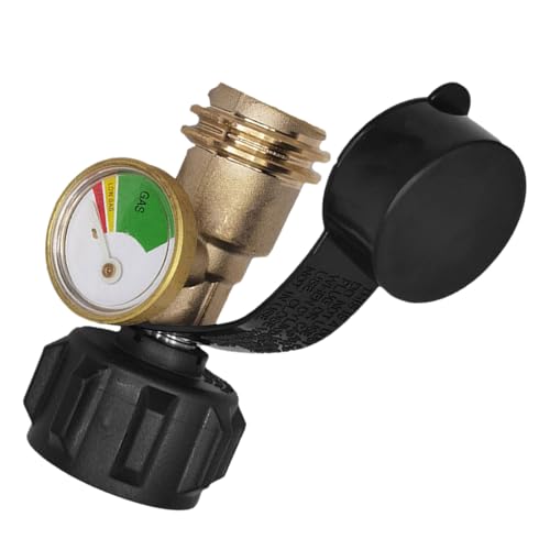 Propane Gauge, GasLevel Indicator, Cylinder Pressure Meter, Color Coded Diial for Easy Reading, Compatible with QCC1 Tanks for BBQ Grill Stove Heater Patio Use Propane Gauge, GasLevel Indicator, Cylinder Pressure Meter, Color Coded Diial for Easy Reading, Compatible with QCC1 Tanks for BBQ Grill Stove Heater Patio Use von Ceprznvey