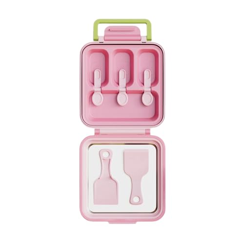 Silicone Tray, Popsicles Mold, 2 in 1 Reusable Ice Cream Maker, Easy-Release Kitchen Tool for Yogurt Rolls Homemade Desserts Kids’ Snacks, 8.54x7.52x2.8 Inches 1.197kg von Ceprznvey