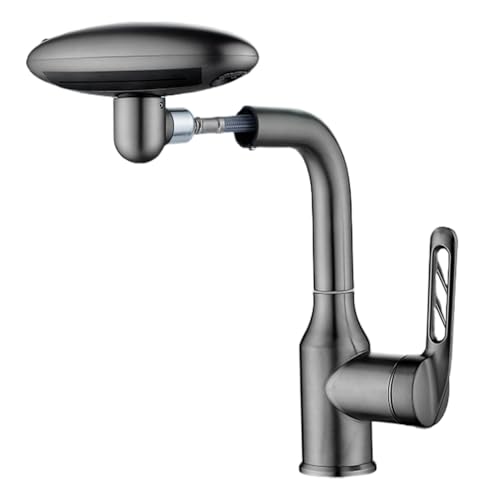Sink Faucet, Water Faucet, Sleek Finish Swivel Function Smooth Operating Rust Resistant Water Saving Compact Fit, Sink Equipment for Laundry Room, Rv, Restroom, Shower Room Sink Faucet, Water Faucet, Sleek Finish Swivel Function Smooth Operating Rust Resistant Water Saving Compact Fit, Sink Equipment for Laundry Room, Rv, Restroom, Shower Room von Ceprznvey