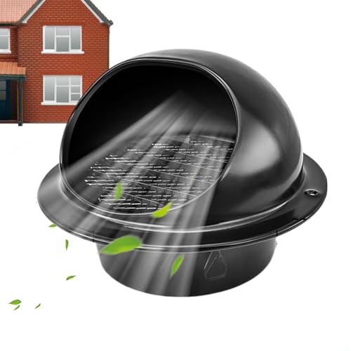 Soffit Exhaust Vent - 100/150mm Vents Cover for Wall Ceiling Roof Indoor Outdoor Kitchen | 201 Stainless Steel with Painted Finish, Fly Screen Mesh for Airflow Control and Renovation Projects von Ceprznvey