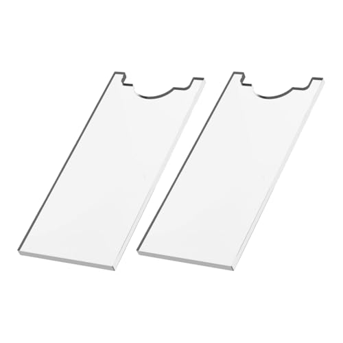 Transparenter Couchblocker - Möbelabstandshalter für die Wandsicherheit | Acryl-Stoßfänger mit Anti-Rutsch-Oberfläche, Kopfbrettunterstützung für Wohnungsort Wohnraum für Heimathäuser von Ceprznvey
